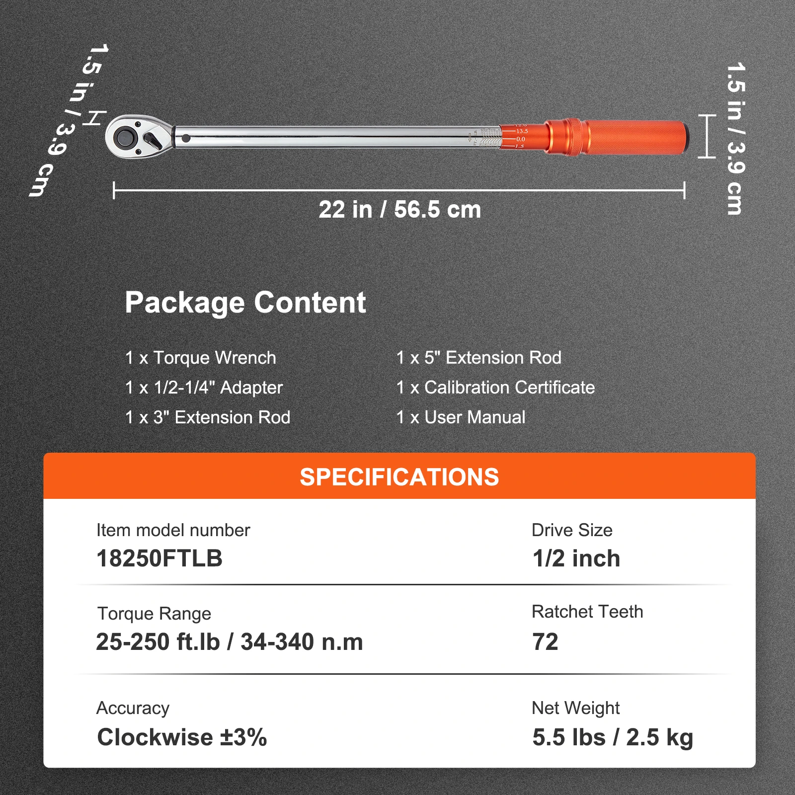 25-250 ft-lb