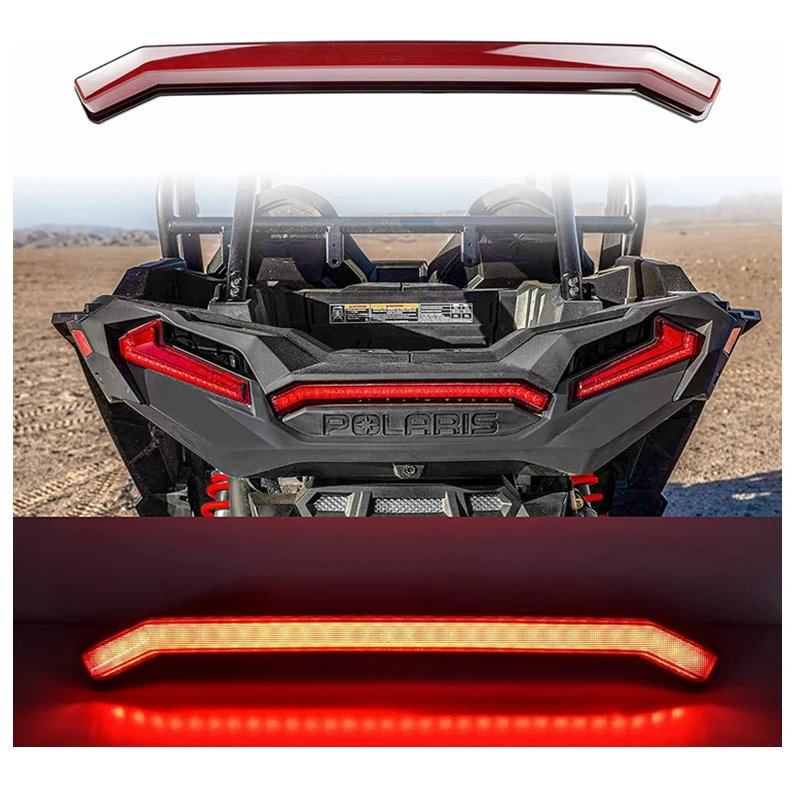 Polaris RZR XP Red Rear Center Break Taillight OEM Connect 2019 2020 2021