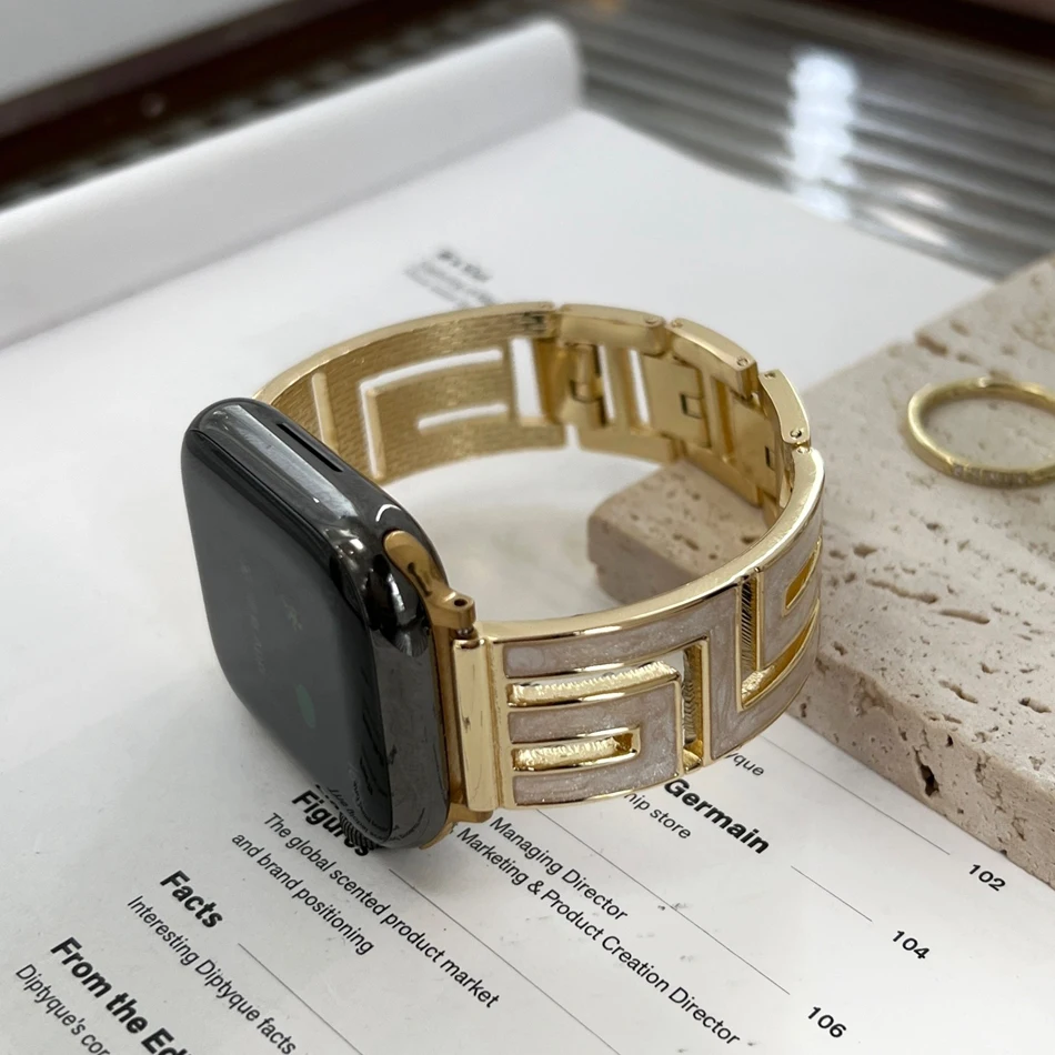 Elegant Spiral Cross Strap Bracelet
