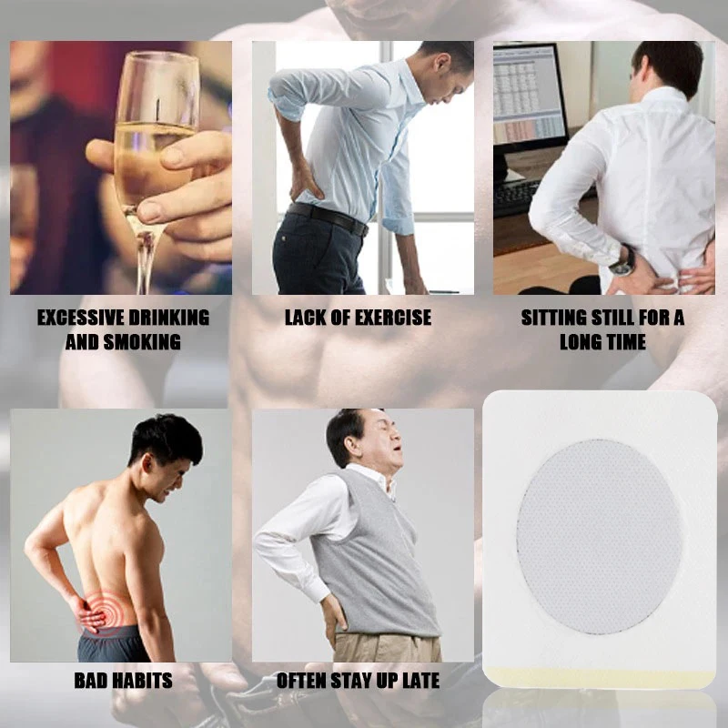 Kidney Care Patch Health Care Nourishing Kidney Sticker Recovery Function Relieve Deficiency Bladder Control Paste kidney care patch