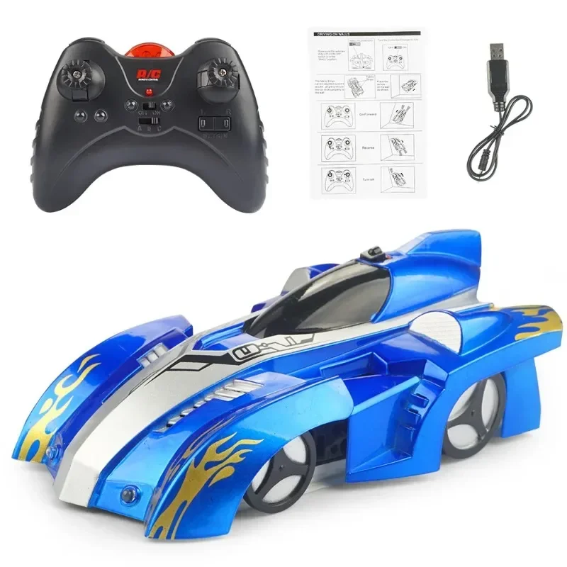 New RC Wall Climbing Car Toys Remote Control Car Drift Flashing Race Toys Anti Gravity Car For Kid Mini Stunt RC Toy Gifts 2