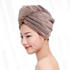 Shower Cap Magic Microfiber Hair Quick Drying Dryer Towel Bath Wrap Cap Quick Hat Turban Dry  shower cap  hair bonnet 3