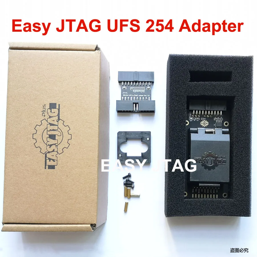 오리지널 BGA-254 2-in-1 UFS/EMCP 소켓 어댑터는 Z3X Easy Jtag Plus 박스용으로 제작되었습니다.
