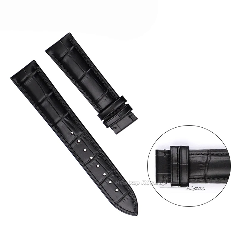 Leather Watch Band Keeper Strap - Adjustable Loop Retainer