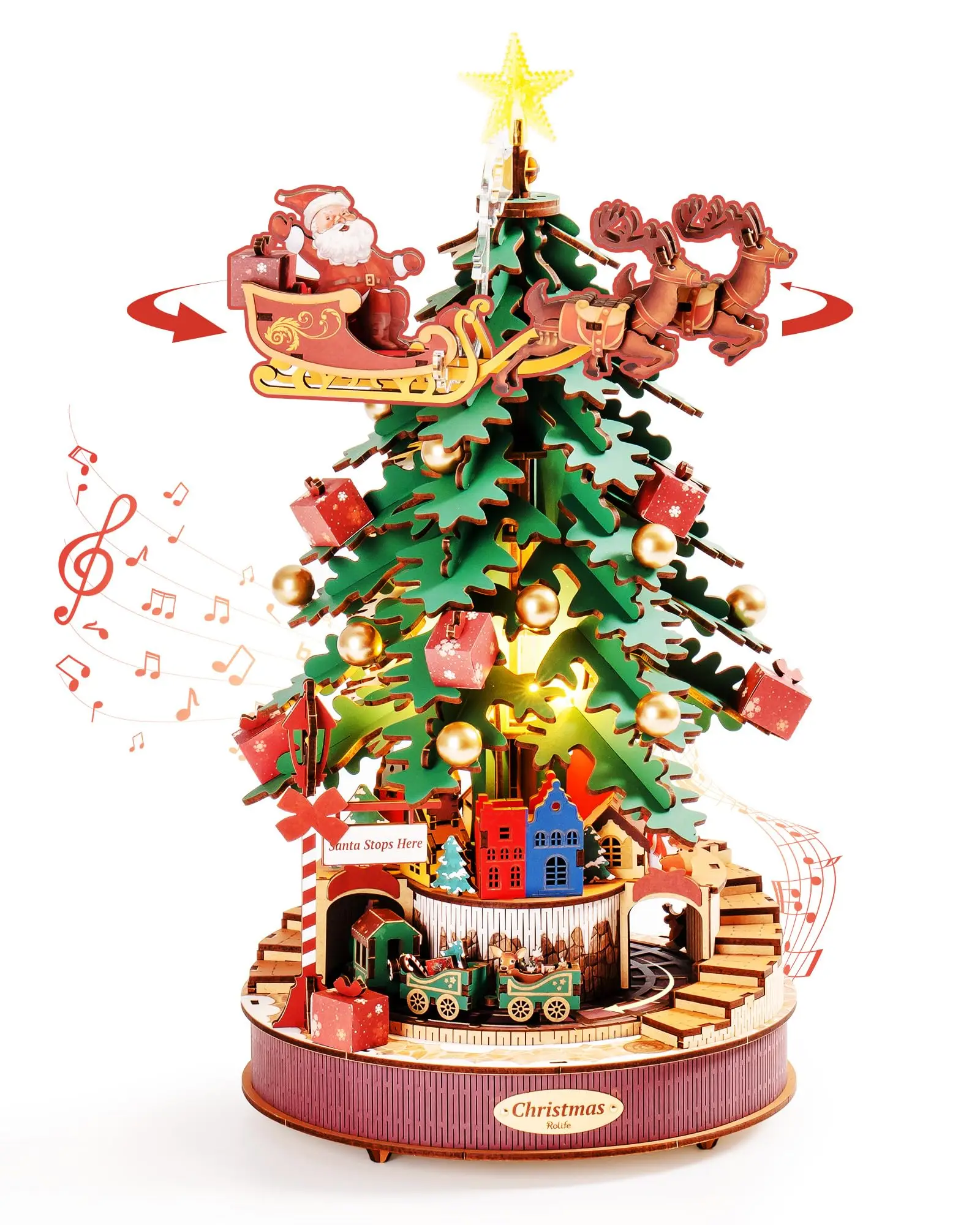 ロイヤル　アルバード　 MUSIC BOX　サンタとクリスマスツリー ロイヤル アルバード MUSIC BOX サンタとクリスマスツリー ロイヤル