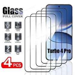 4 - Pack Premium Tempered Glass Screen Protector Set for Tempered Glass Film