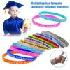Soft Silicone 12Pcs/Set Multiplication Tables Bracelet Learn Math Education Wristband For Kids Preschool Teaching Aids Math T6L0 3