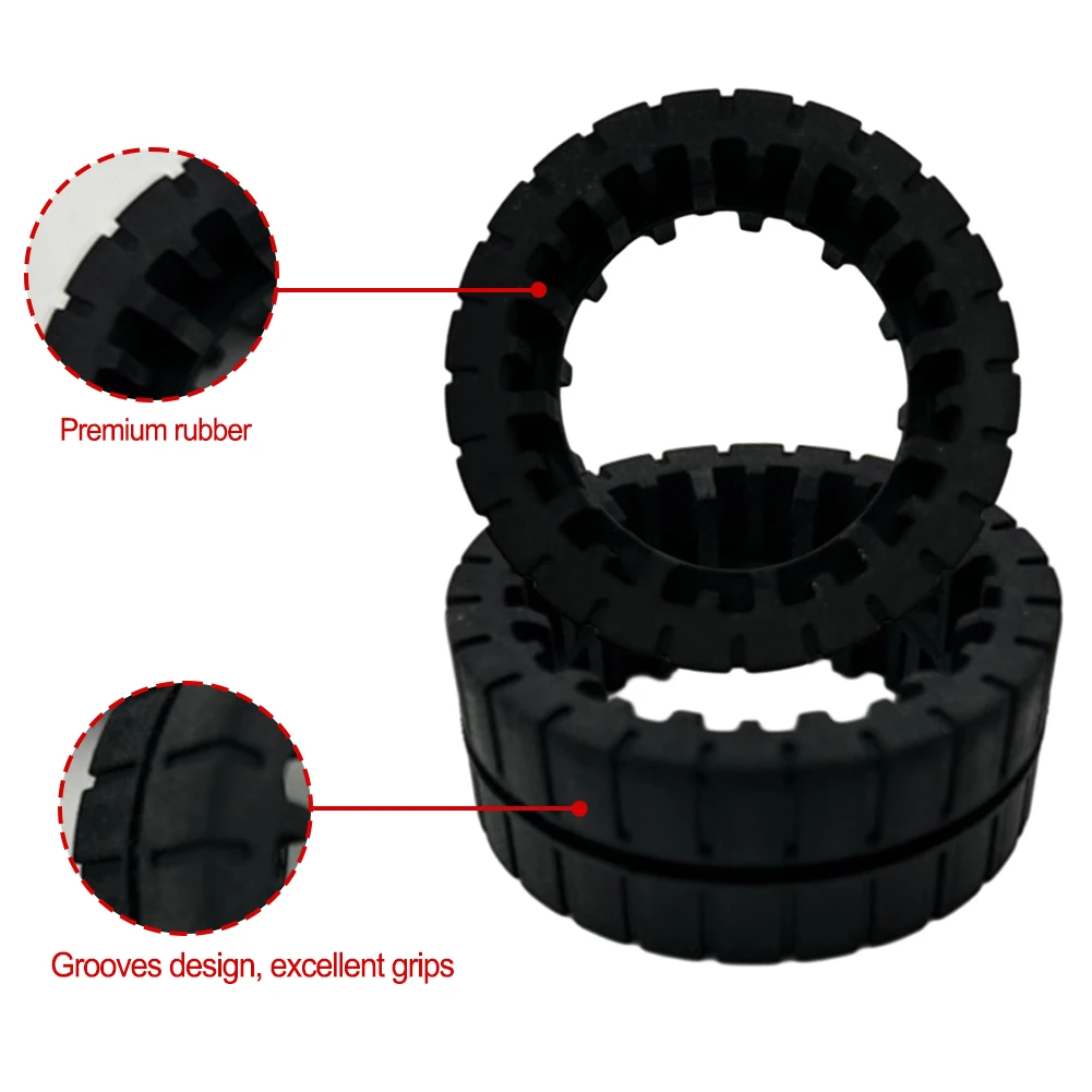 4 Pcs Wheel Tires For IRobot For Braava For Jet M6 (6110, 6012) Non-Slip Replacement Vacuum Cleaner  Robot Sweeper Spare Part 3