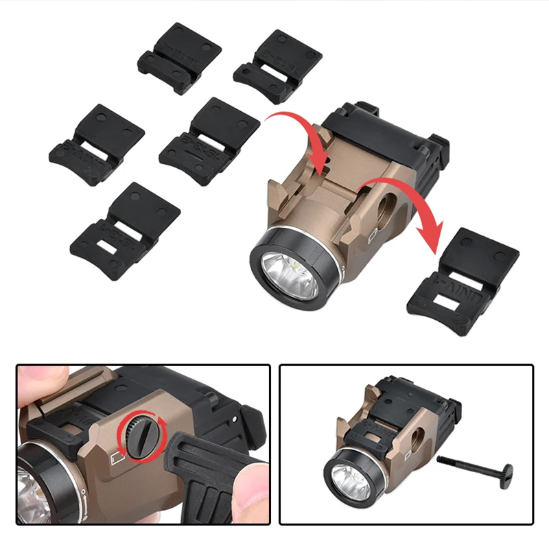 トイガン wadsn tlr7 WADSN TLR-7スタイル/LEDフラッシュライト-BLACK- > フラッシュライト