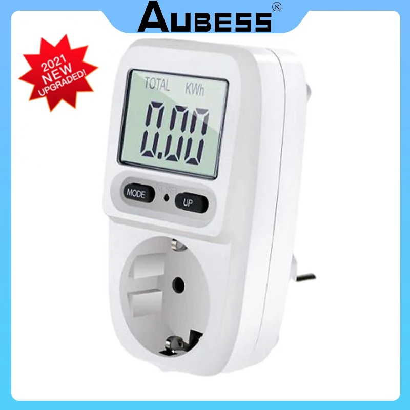 Smart Billing Socket Energy Monitoring Cost Meter LCD Screen Power Metering | Электроника