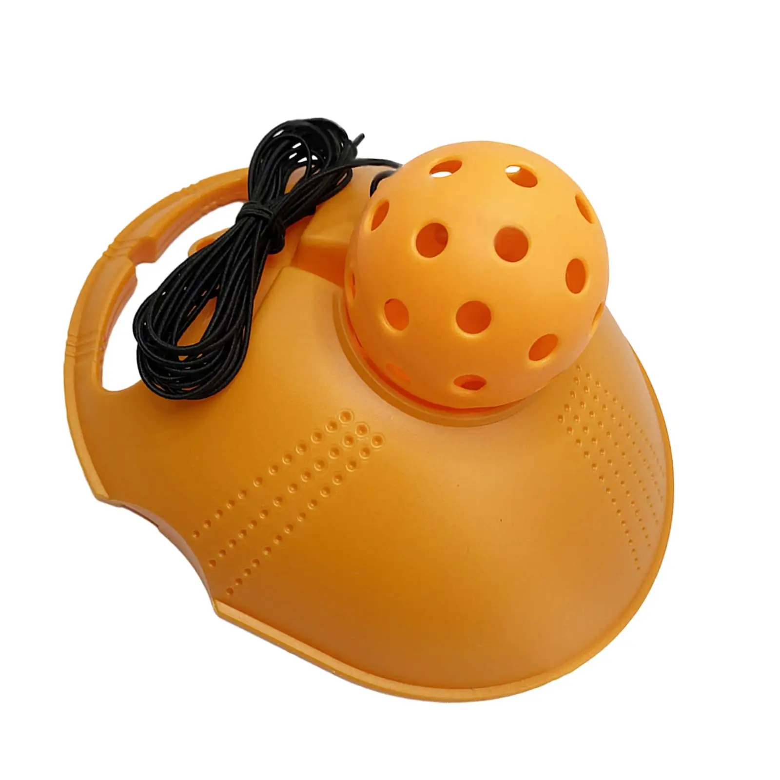 

Pickleball Trainer with 40 Holes Pickleball Ball Rebound Practice Tool Practical Pickleball Solo Training for Outdoor Sports