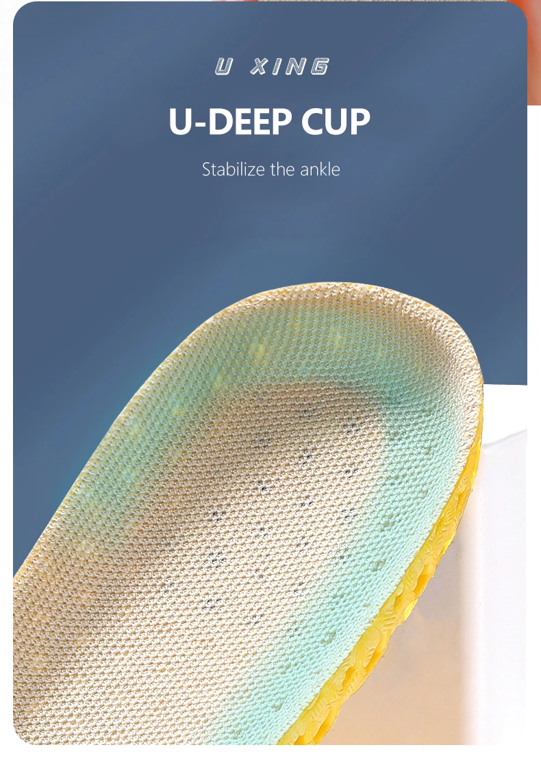 Bangni Memory Foam Insoles Orthopedic Sport Support Insert Woman Men Shoes Feet Soles Pad Orthotic Breathable Running Cushion