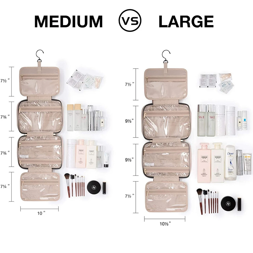 2023Travel Organizer Hanging Toiletry Bag Men Bathroom Large Portable Storage Box Waterproof Cosmetic Case For Makeup Women