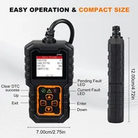 Advanced Obd Ii Scanner Car Engine Fault Code Reader Can Diagnostic Scan Tool, Reads and Erases Error Codes from Obd2 Protocol Vehicles from 1996 or Later - Image 2