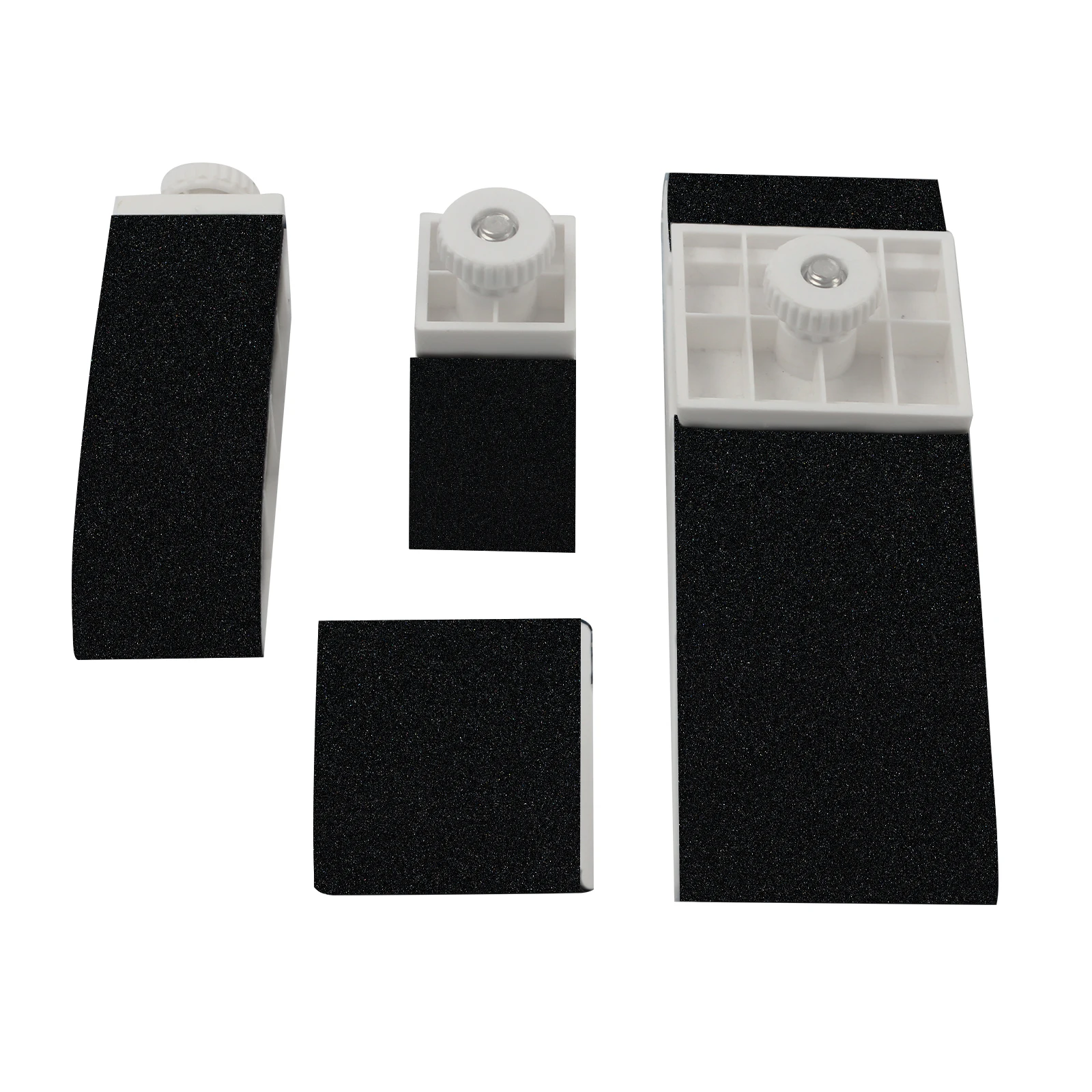 4-Piece Set Sandpaper Holder Tool Sanding Block Hand Sander  for Wood, Drywall, Metal, Auto Body Polishing