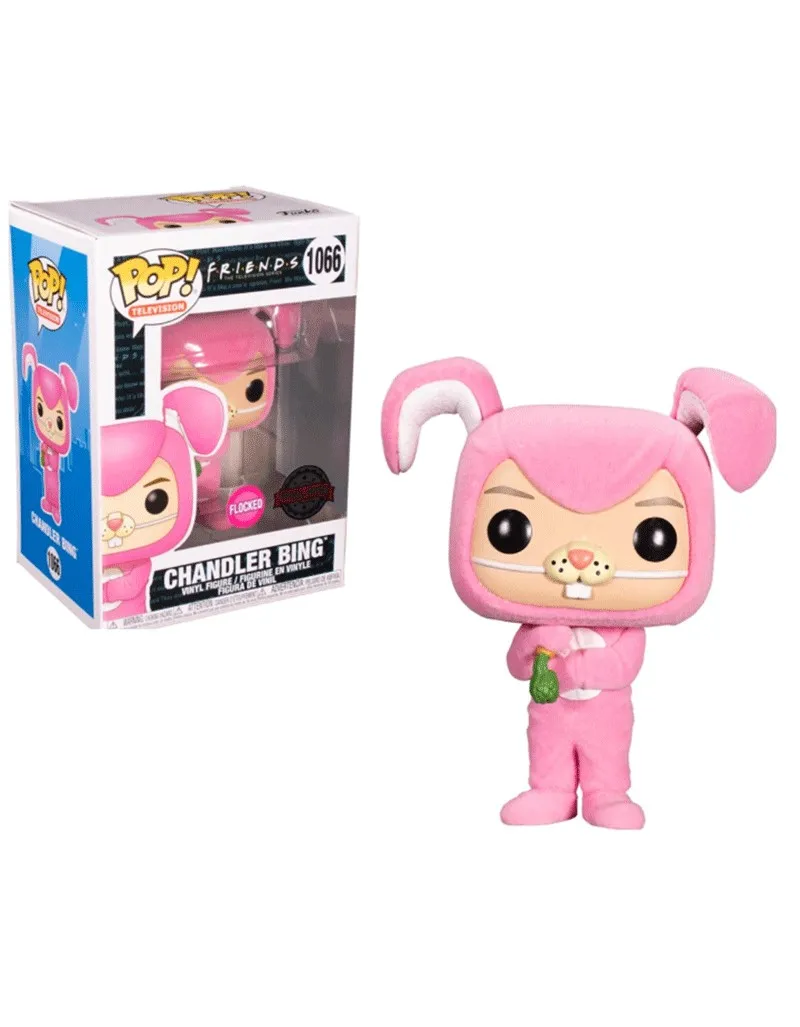 Funko Pop Chandler Bing Friends Flocked 