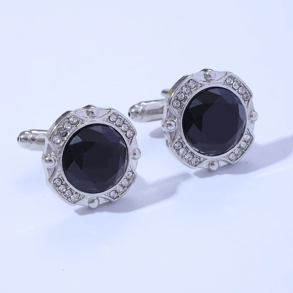 

Европейские американские мужские костюмы рубашки запонки с бриллиантами модные минималистичные деловые рукава шпильки аксессуары Оптовая продажа