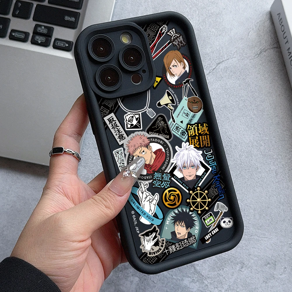 Jujutsu Kaisen Yuji Satoru Phone Case - Anime-Inspired Protective Cover