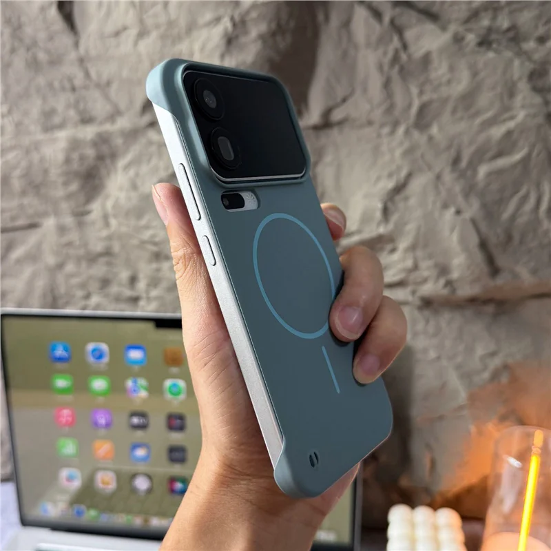 Frameless Solid Color Magnetic Case with Slim Matte Finish