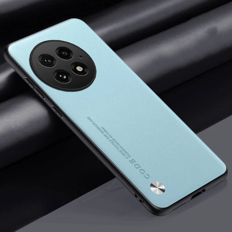 Leather Case with Soft Frame and Camera Protection