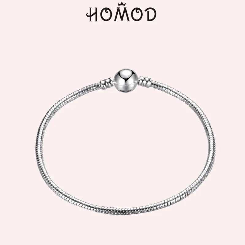3mm Retro Snake Chain Charm Bracelet For Women Diy Original Jewelry Making bracelet jewelry