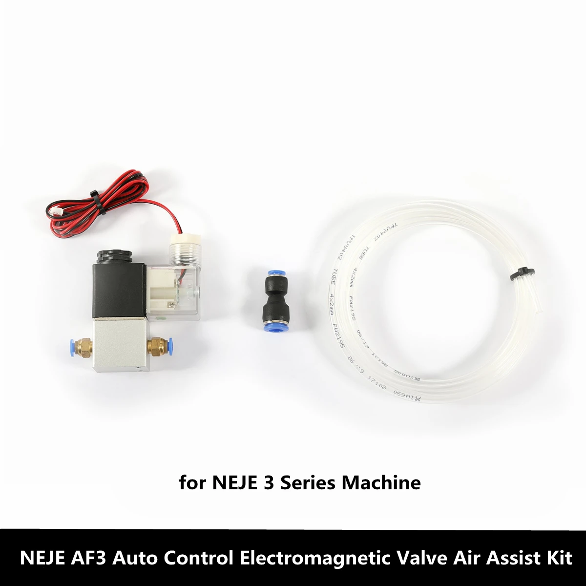 

NEJE AF3 Auto Control Electromagnetic Valve Air Assist Kit for New NEJE Laser Module with NEJE 3 Series Machine - M8 Control