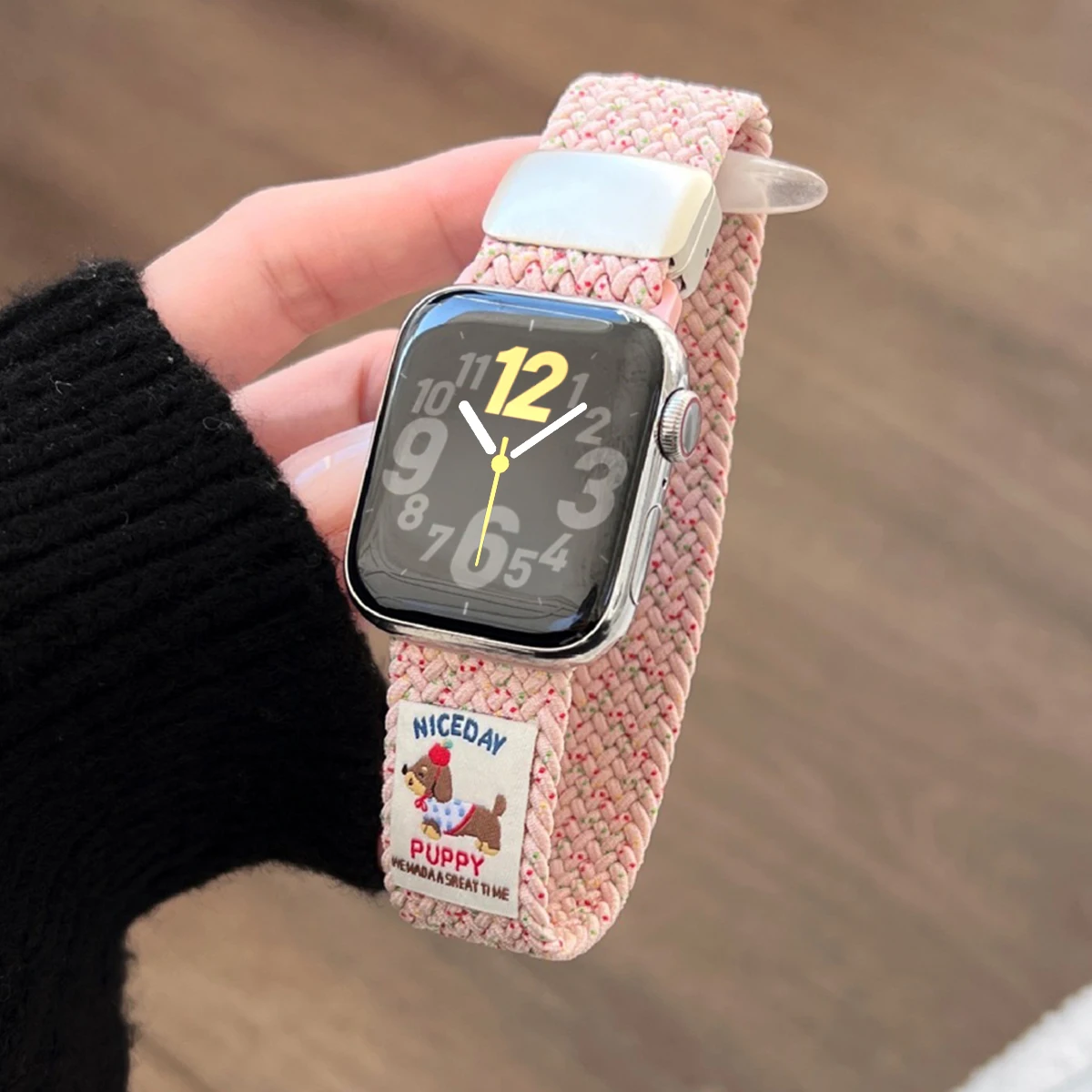 Nylon Magnetic Strap for Smartwatch - Universal Adjustable Band