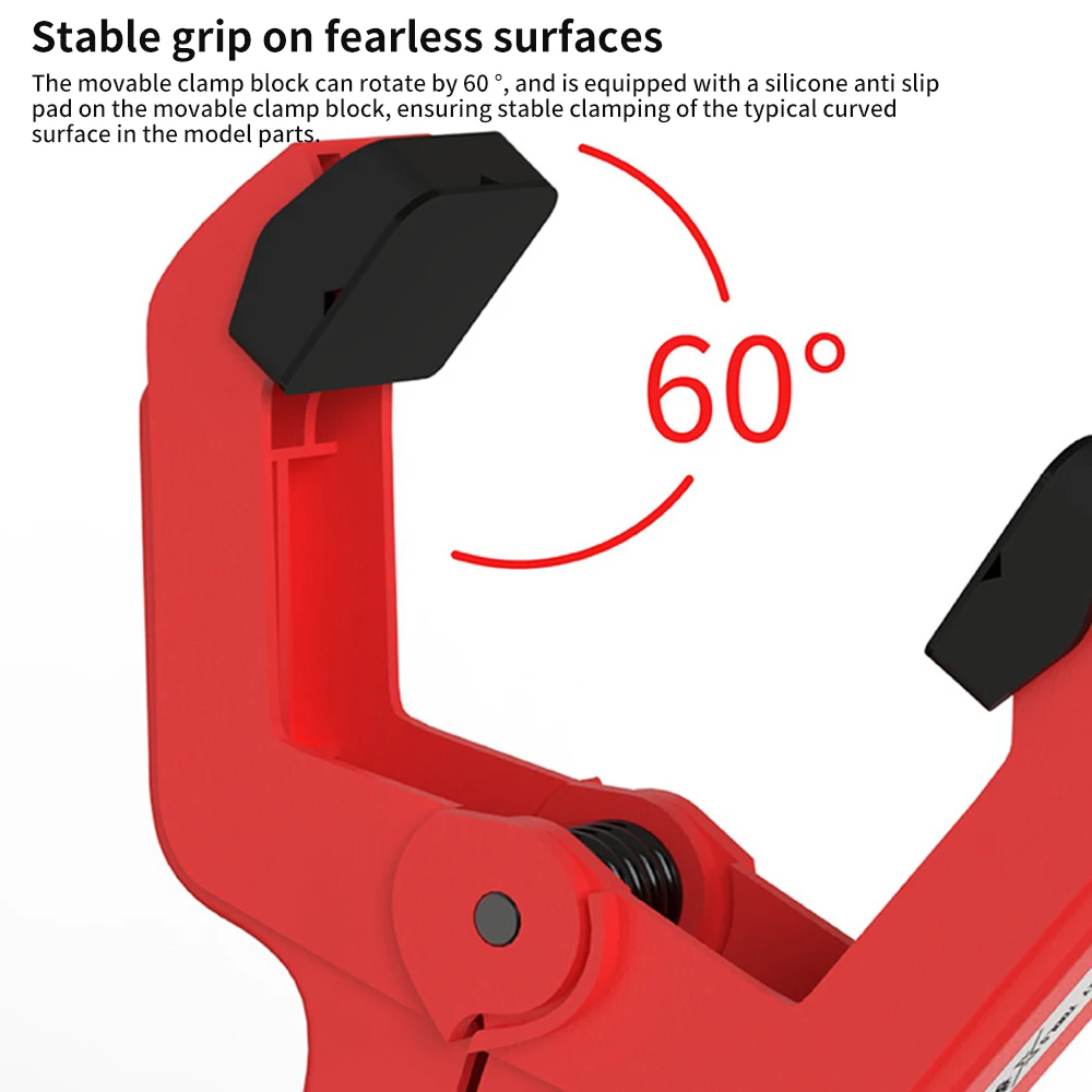 2/4/20pcs Seamless Auxiliary Clamps Silicone Anti-Slip Pad Model Tools Kit Fit For Hobby Model Craft DIY Accessories