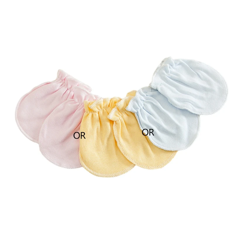 

Практичные детские варежки до щиколотки, комплект, милые перчатки для экипажа, для мальчиков и девочек 0–6 месяцев