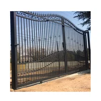 Hot Selling Cheap Wrought Iron Gates Iron Gate Design Wrought Iron Gate 1