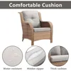 Patio Furniture Chairs Outdoor Chair High Back and Deep Seating for Deck Porch Balcony Backyard, Garden Sofas 5