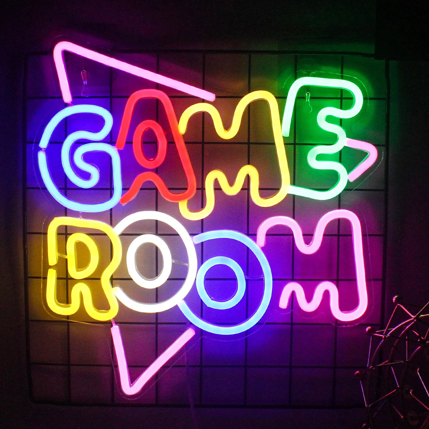 Game Room Neon Sign LED Sign Home Bar Men Cave Games Recreation Party Birthday Bedroom Bedside Wall Decoration Neon Light Gifts images - 6