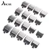 8/10Pcs T9 Universal 1.5/3/4.5/6/10/13/16/19/22/25mm Hair Trimmer Clipper Limit Comb Guide Sets Limit Calipers Tools 2