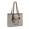 Disney "EVERYDAY SMILE" Mickey Mouse Tote Bag New Embroidered Women Large Capacity Underarm Commuter Handheld Shoulder Bag 5