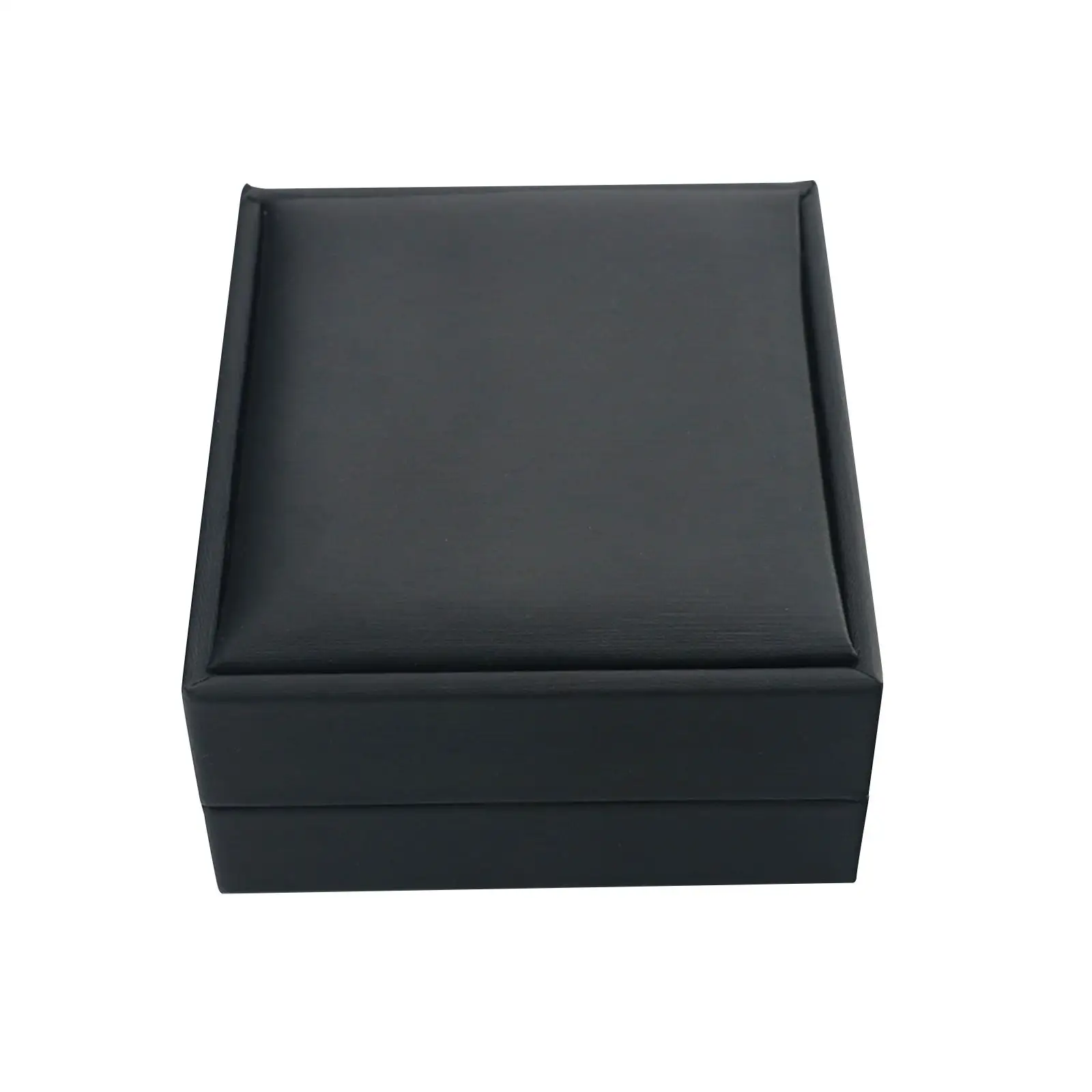 Cufflinks Box Flip Design Classic for Jewelry Storage PU Leather Small for Men Black Cufflink Gift Box Cufflinks Display Box