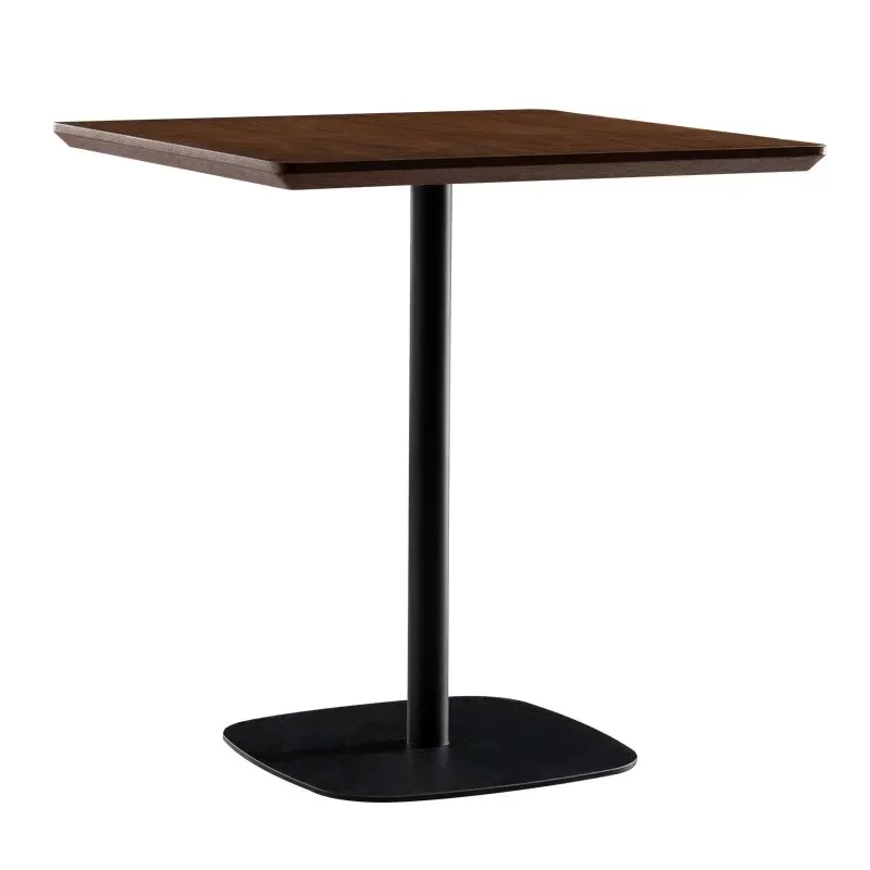 Scandinavian Simple Cafe Square Table Small Household Dining Table Balcony Leisure And Chairs Sehpalar Coffee Tables