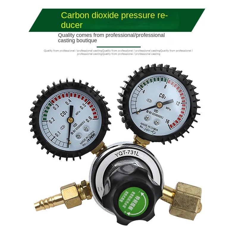 

Редуктор давления диоксида углерода без нагревателя измеритель диоксида углерода редуктор давления диоксида углерода