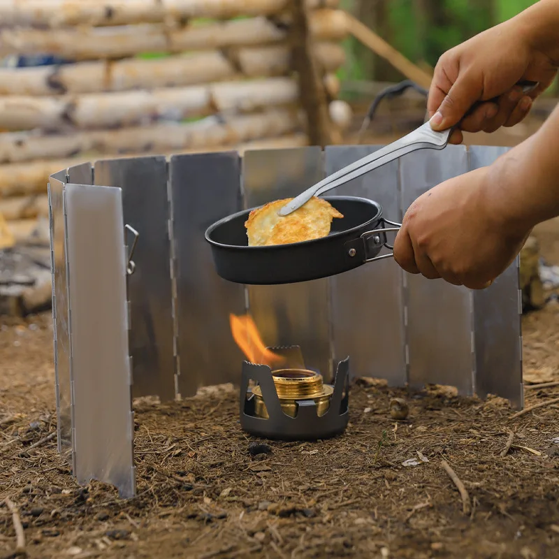 Aluminum Alloy Folding Stove Windscreen 5