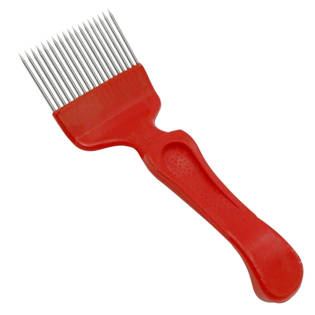 1 Dcs Méhészeti Lapát Mézes Spatula Csúszásgátló 21 Tű Alakú Vágott Mézkés Spur Fogméh Szerszámok - Image 3