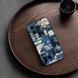 Spooky Halloween Corpse Bride Themed Black Silicone Phone Case - iPhone 12 Pro Max (Z3)