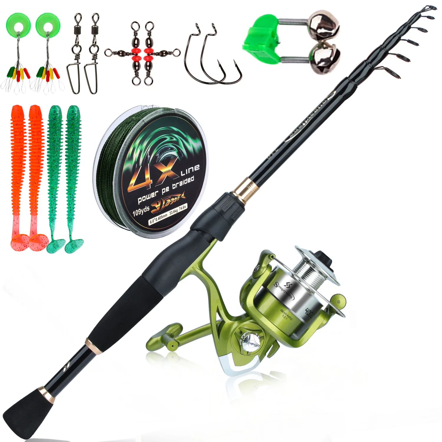 Fishing rod set best sale