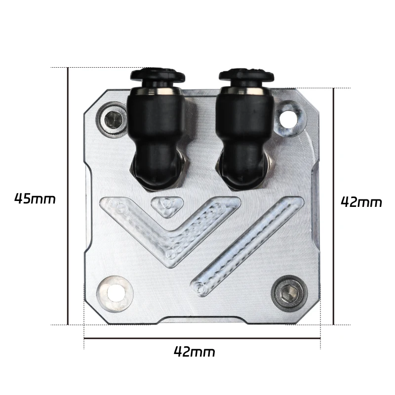Mellow Placa Impermeável Arrefecimento da Vzbot Refrigeração de Precisão para Impressora 3d Motors Nema17 - Imagem 3