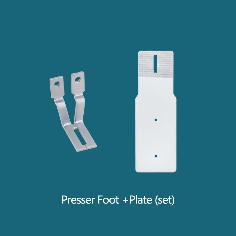 

Brother KE-430D/430/430F/430H Vertical Type Presser Foot Feed Plate Knotting Machine Sewing Machine Parts 4mmX30mm 4mmx38mm