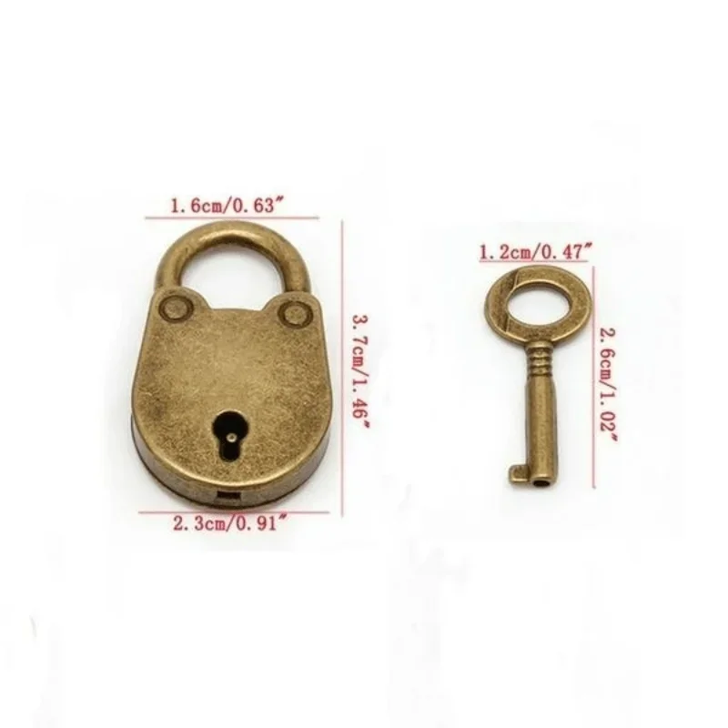 Mini Vintage Metal Padlock 2