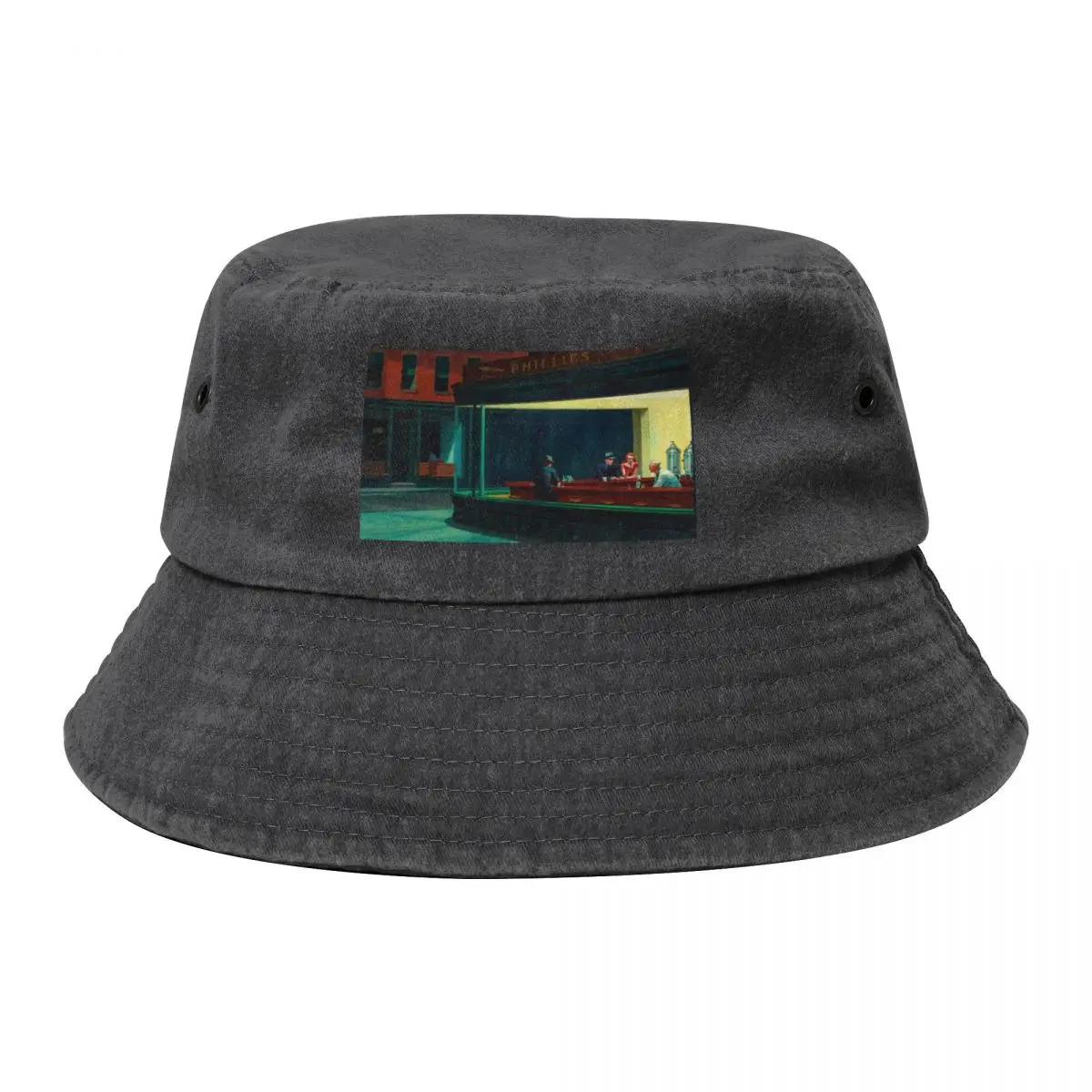 

Панама Эдвард Хоппер Nighthawks, спортивная шапка, забавная шапка для мужчин и женщин