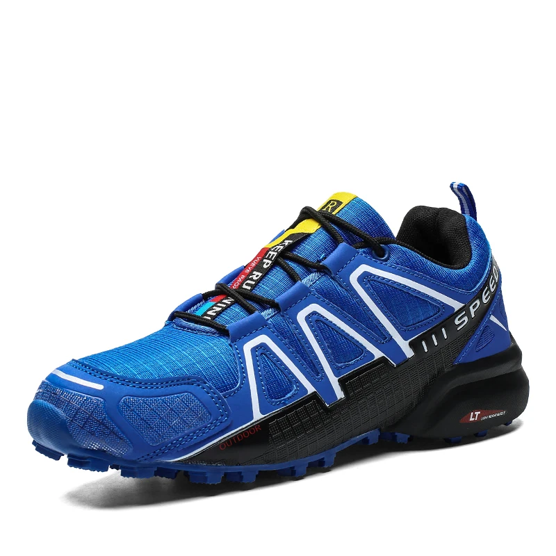 Plus Size Walking Men Hiking Shoes Outdoor Casual Wear-resistant Breathable Mens Climbing Shoes Basics Running Sports