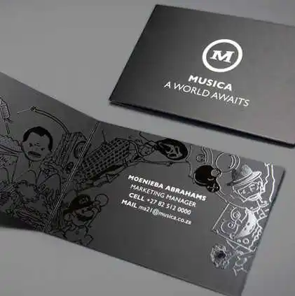200/500개 맞춤형 UV 명함 300gsm 코팅지 양면 인쇄 무광 UV 핫 스탬핑 방문 카드