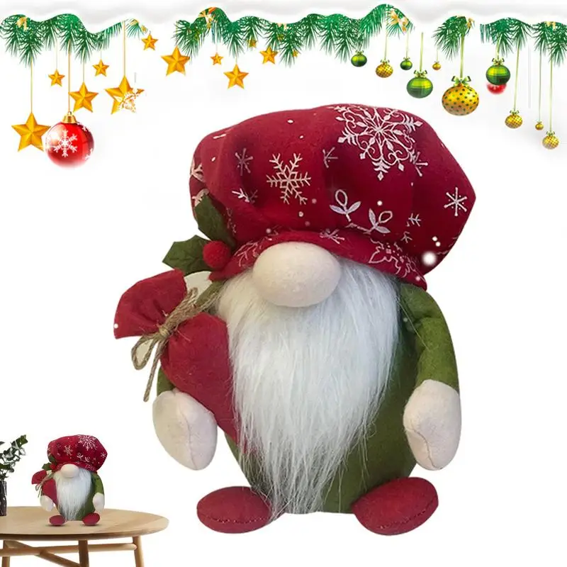 

Рождественский гном эльф, кукла без лица, декор карликовый, аксессуары, рождественские украшения для каминов, диванов, автомобилей, спальни, гостиной