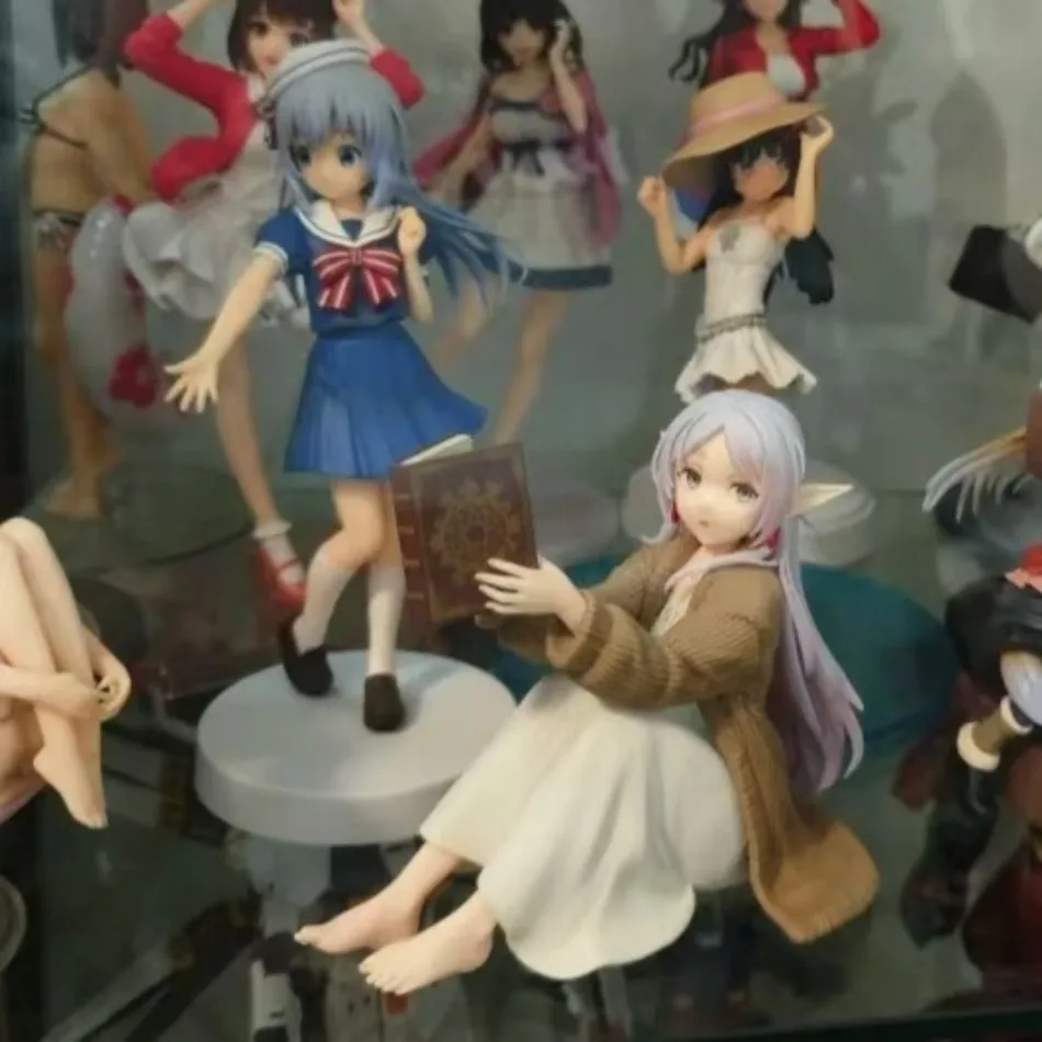 Freiren Anime Collectible: Reading Action PVC Figure Statue Gift