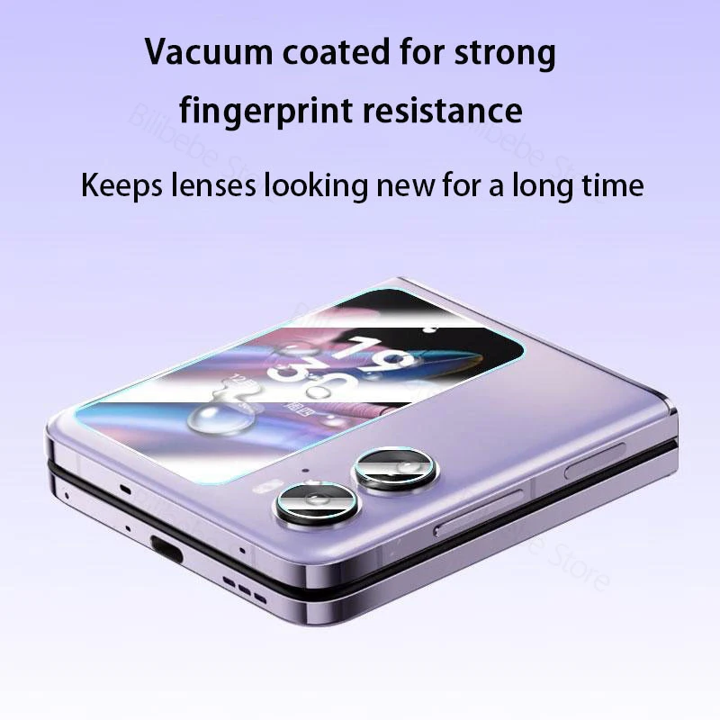 Durable Back Lens Glass Protector for Flip Phone Camera & Small Screen